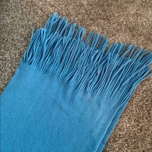 Sky blue scarf